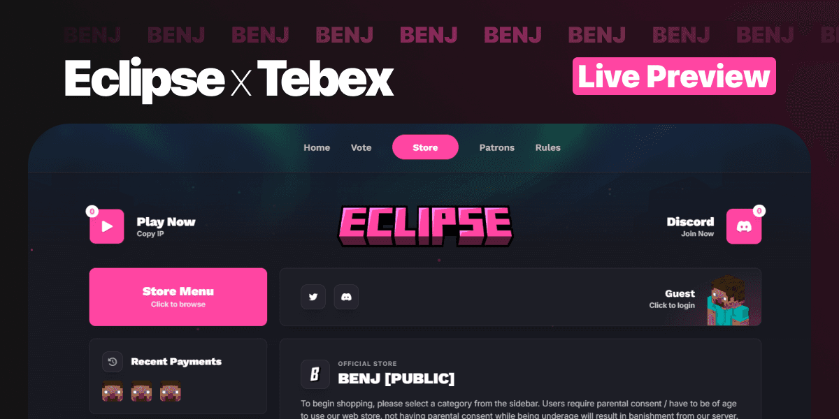 Eclipse Tebex